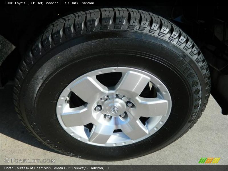 Voodoo Blue / Dark Charcoal 2008 Toyota FJ Cruiser