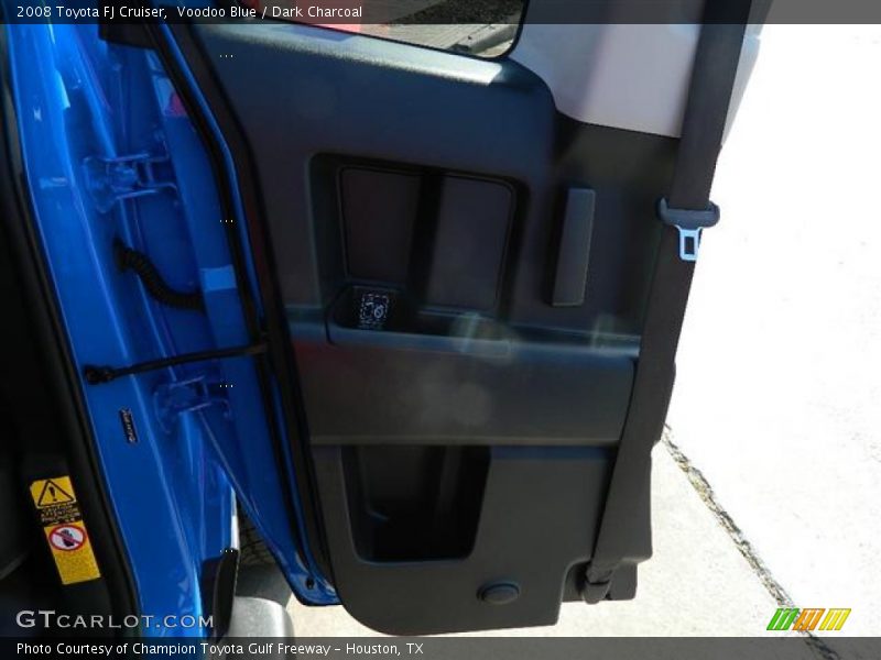 Voodoo Blue / Dark Charcoal 2008 Toyota FJ Cruiser