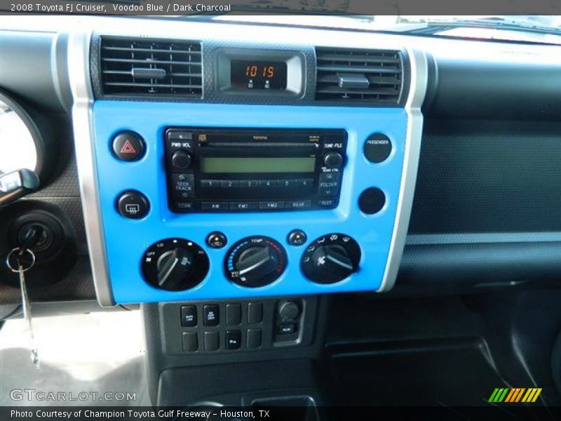 Voodoo Blue / Dark Charcoal 2008 Toyota FJ Cruiser