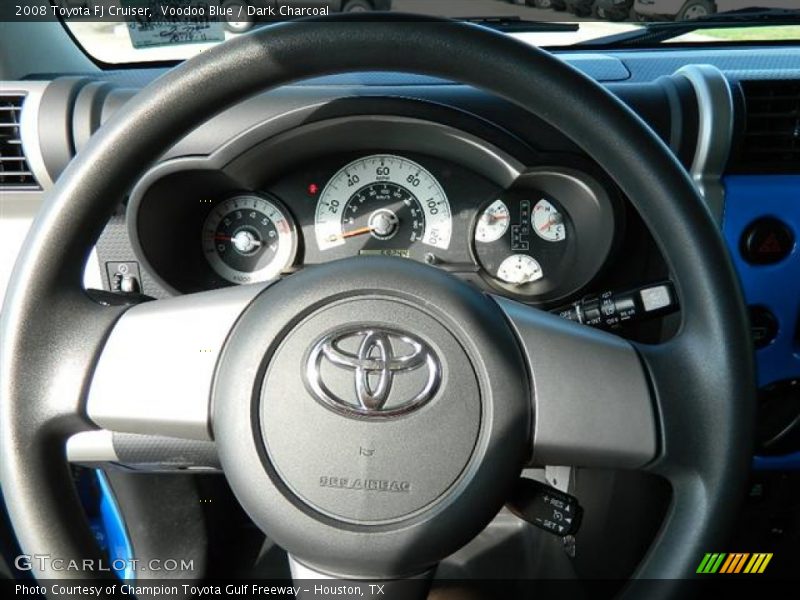Voodoo Blue / Dark Charcoal 2008 Toyota FJ Cruiser