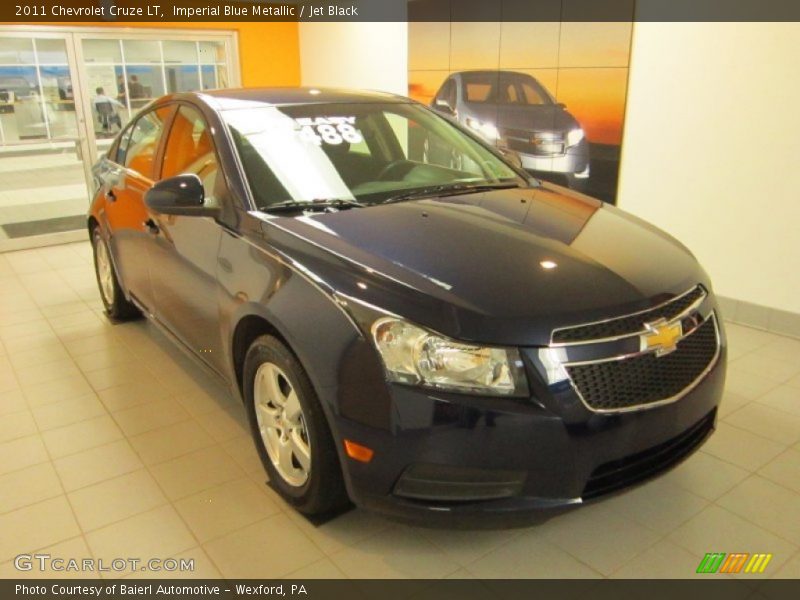 Imperial Blue Metallic / Jet Black 2011 Chevrolet Cruze LT