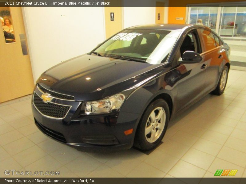 Imperial Blue Metallic / Jet Black 2011 Chevrolet Cruze LT