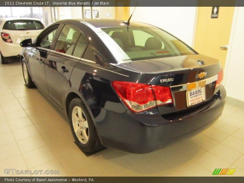 Imperial Blue Metallic / Jet Black 2011 Chevrolet Cruze LT