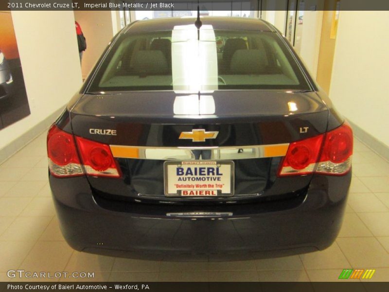 Imperial Blue Metallic / Jet Black 2011 Chevrolet Cruze LT