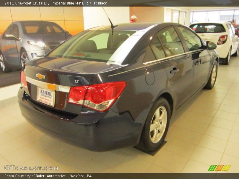 Imperial Blue Metallic / Jet Black 2011 Chevrolet Cruze LT