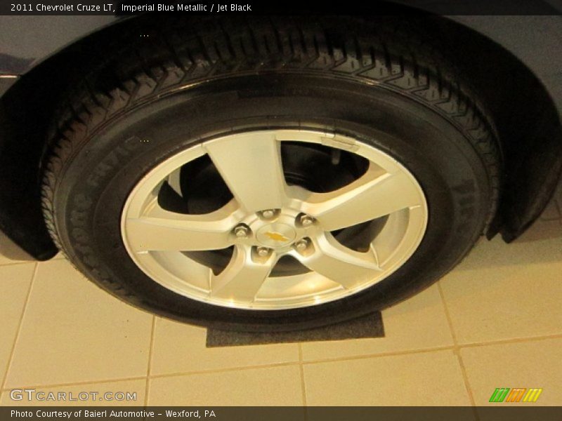 Imperial Blue Metallic / Jet Black 2011 Chevrolet Cruze LT