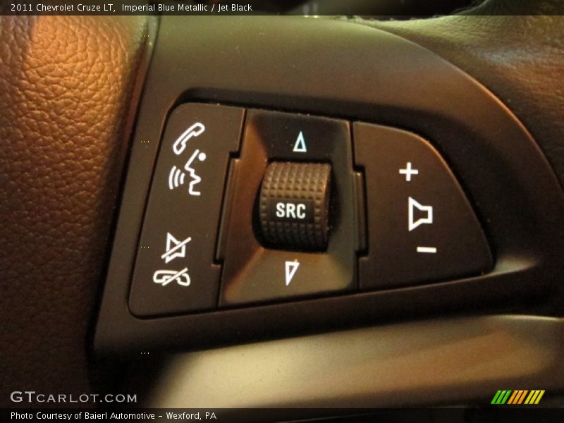 Imperial Blue Metallic / Jet Black 2011 Chevrolet Cruze LT