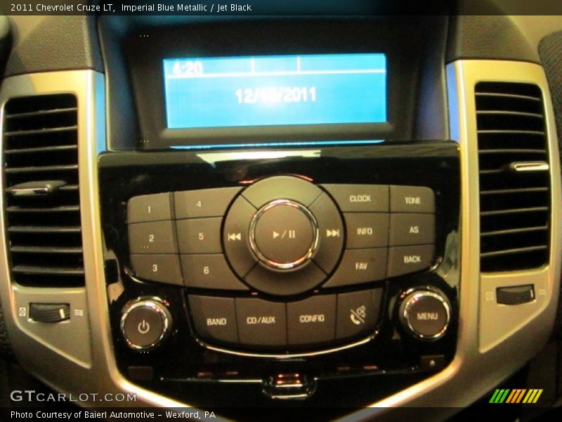 Imperial Blue Metallic / Jet Black 2011 Chevrolet Cruze LT
