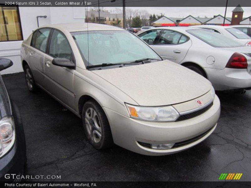Golden Wheat / Tan 2004 Saturn ION 3 Sedan