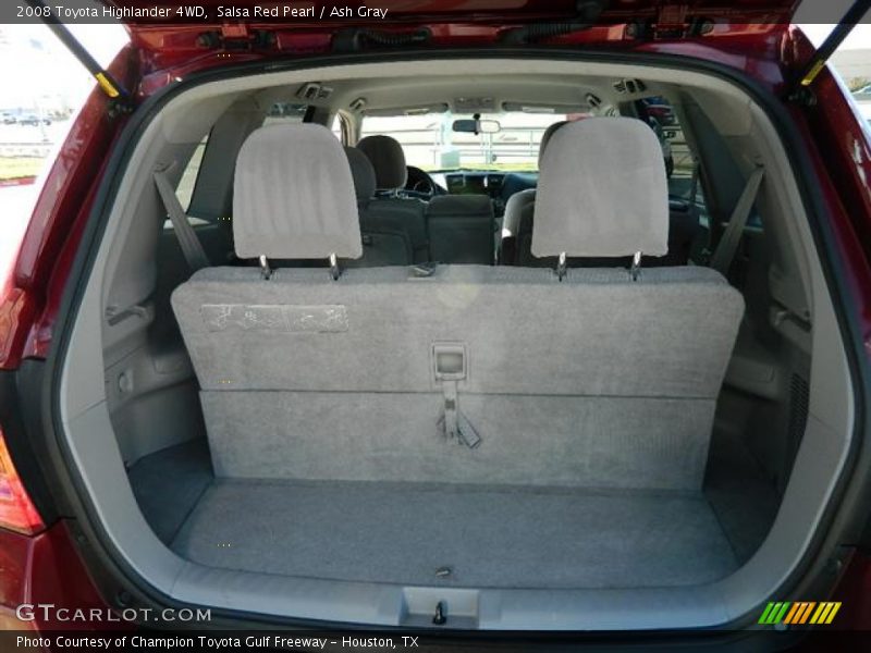 Salsa Red Pearl / Ash Gray 2008 Toyota Highlander 4WD