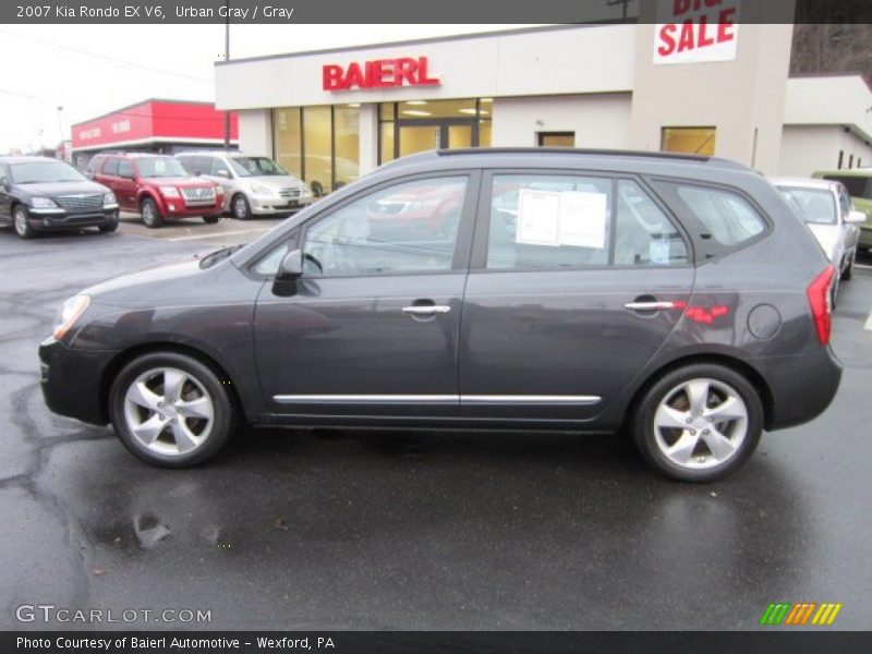 Urban Gray / Gray 2007 Kia Rondo EX V6
