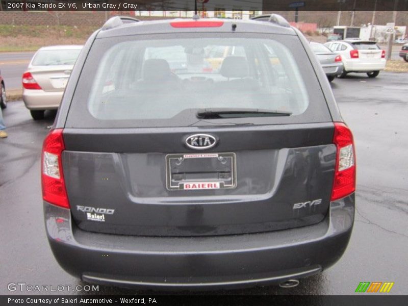 Urban Gray / Gray 2007 Kia Rondo EX V6