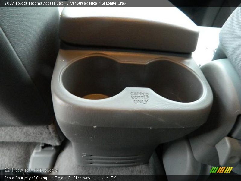 Silver Streak Mica / Graphite Gray 2007 Toyota Tacoma Access Cab