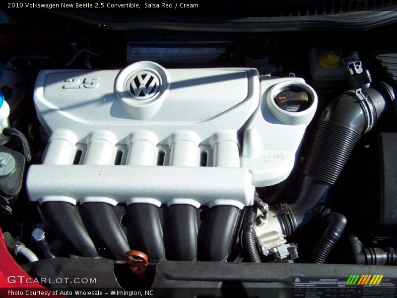 Salsa Red / Cream 2010 Volkswagen New Beetle 2.5 Convertible