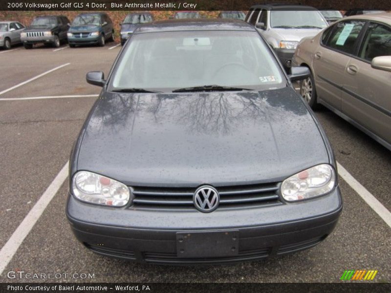 Blue Anthracite Metallic / Grey 2006 Volkswagen Golf GLS 4 Door