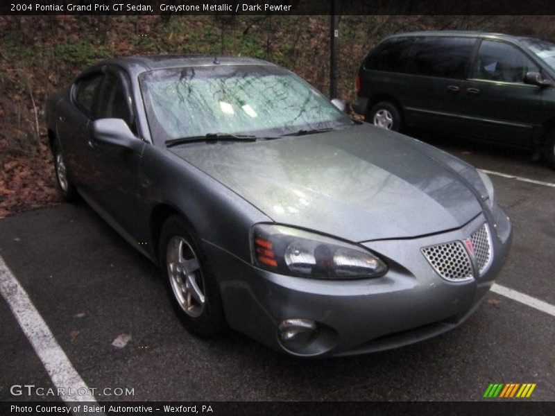 Greystone Metallic / Dark Pewter 2004 Pontiac Grand Prix GT Sedan