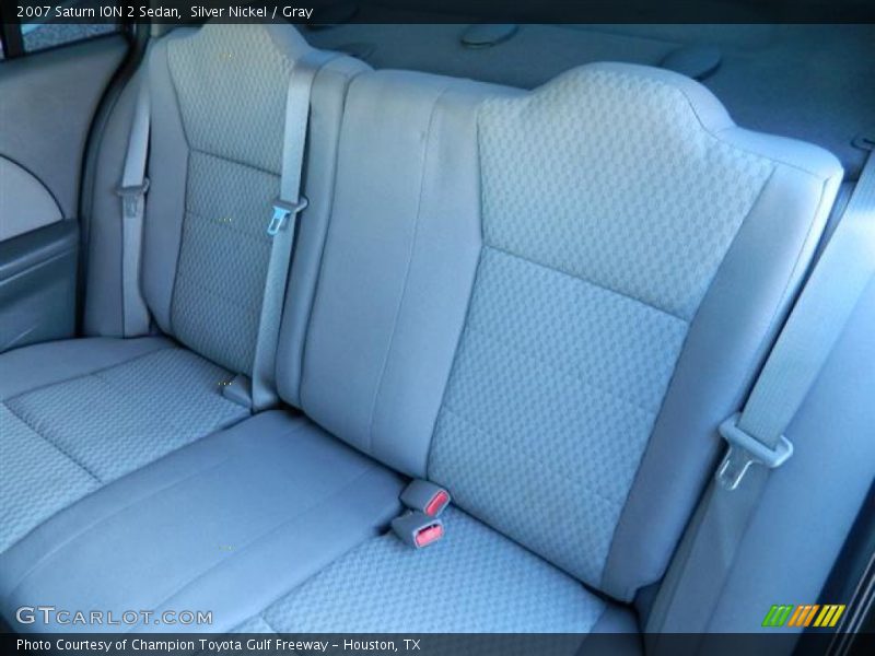 Silver Nickel / Gray 2007 Saturn ION 2 Sedan