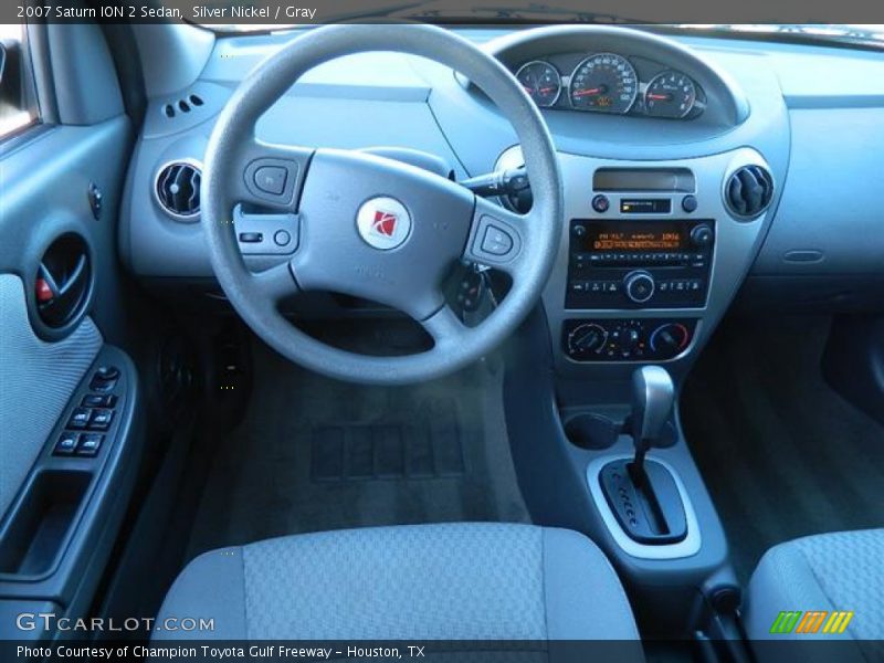 Silver Nickel / Gray 2007 Saturn ION 2 Sedan
