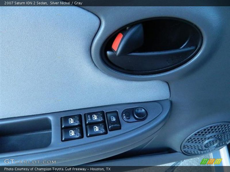 Silver Nickel / Gray 2007 Saturn ION 2 Sedan