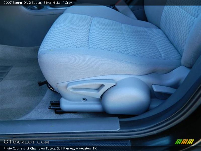 Silver Nickel / Gray 2007 Saturn ION 2 Sedan