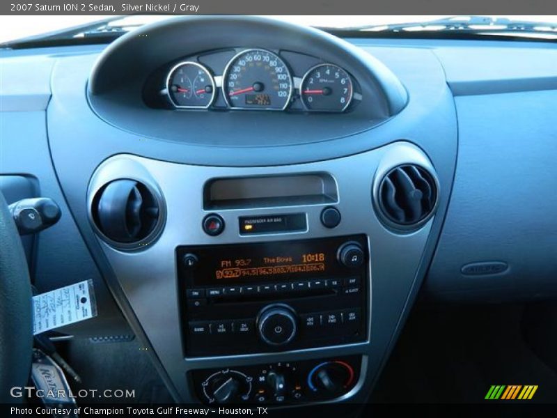 Silver Nickel / Gray 2007 Saturn ION 2 Sedan