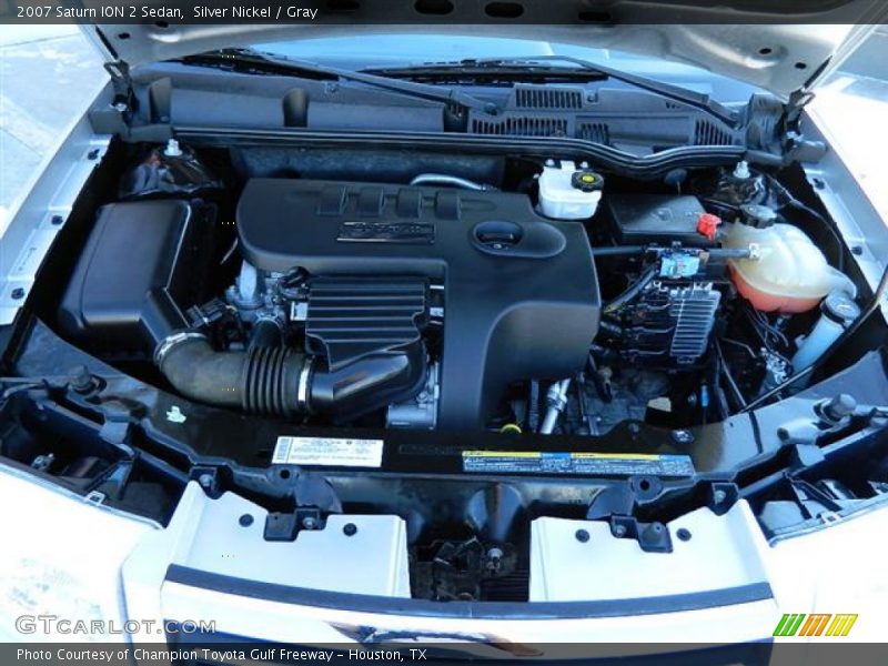 Silver Nickel / Gray 2007 Saturn ION 2 Sedan