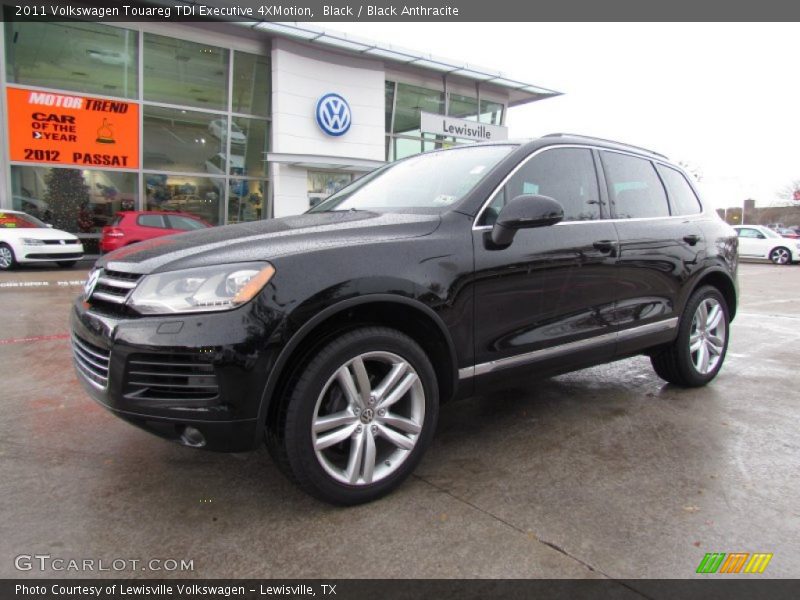 Black / Black Anthracite 2011 Volkswagen Touareg TDI Executive 4XMotion