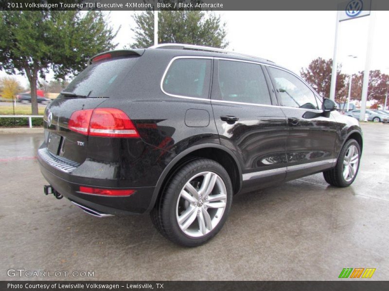 Black / Black Anthracite 2011 Volkswagen Touareg TDI Executive 4XMotion