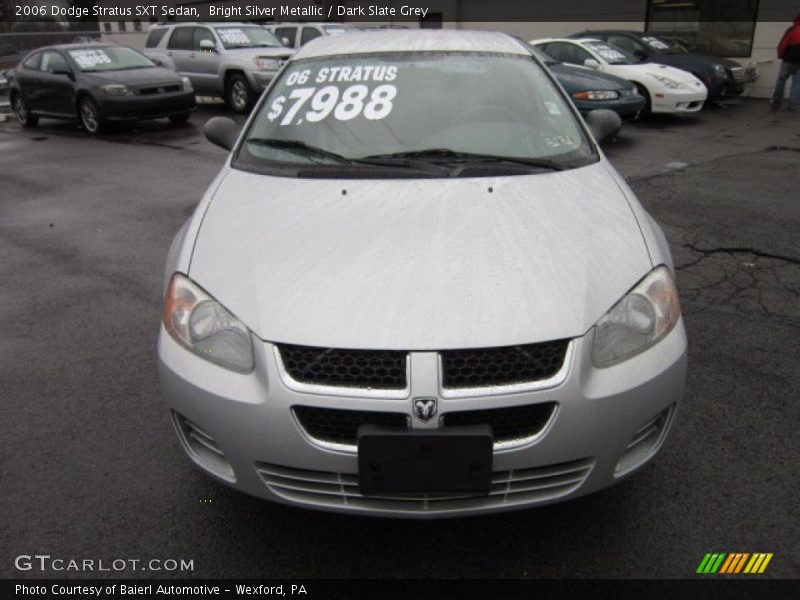Bright Silver Metallic / Dark Slate Grey 2006 Dodge Stratus SXT Sedan