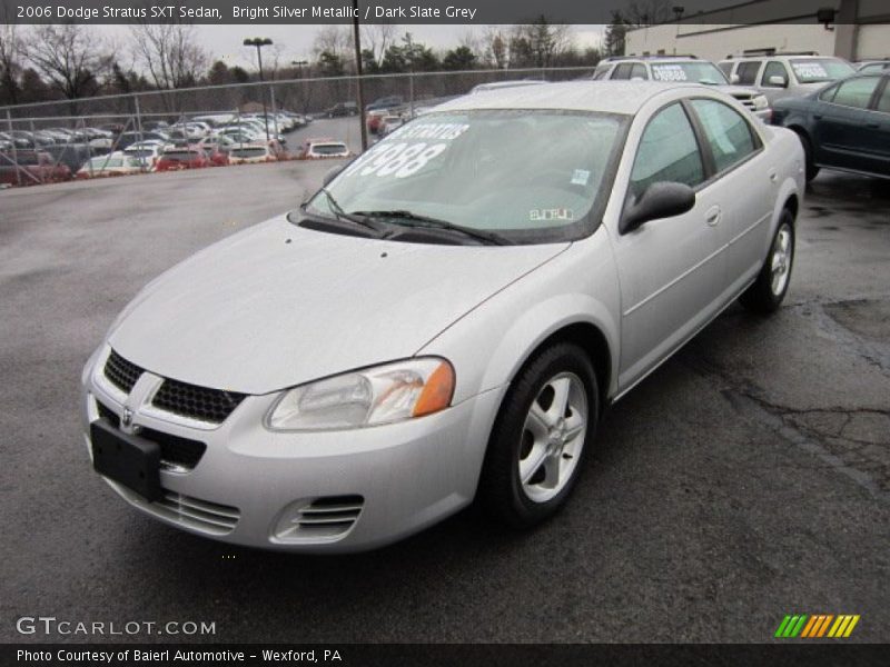 Bright Silver Metallic / Dark Slate Grey 2006 Dodge Stratus SXT Sedan