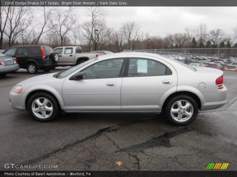 Bright Silver Metallic / Dark Slate Grey 2006 Dodge Stratus SXT Sedan