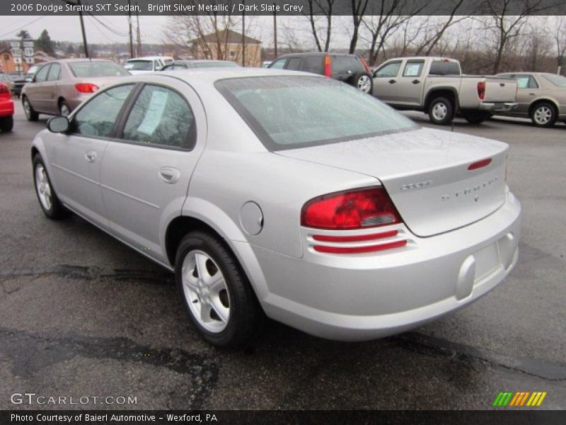 Bright Silver Metallic / Dark Slate Grey 2006 Dodge Stratus SXT Sedan