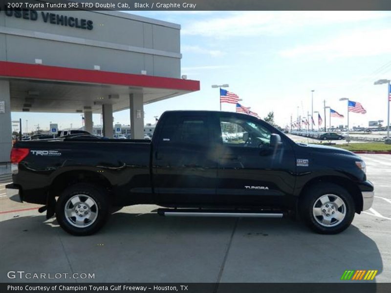 Black / Graphite Gray 2007 Toyota Tundra SR5 TRD Double Cab