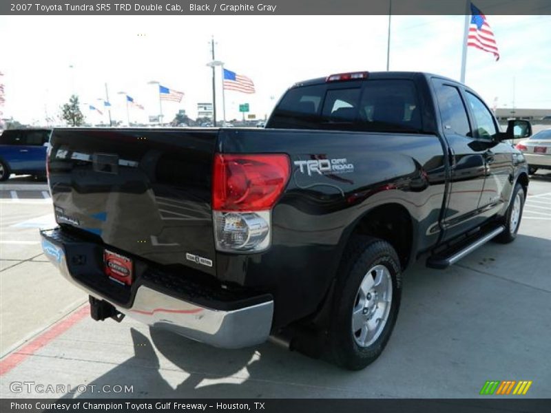 Black / Graphite Gray 2007 Toyota Tundra SR5 TRD Double Cab