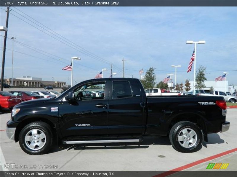 Black / Graphite Gray 2007 Toyota Tundra SR5 TRD Double Cab