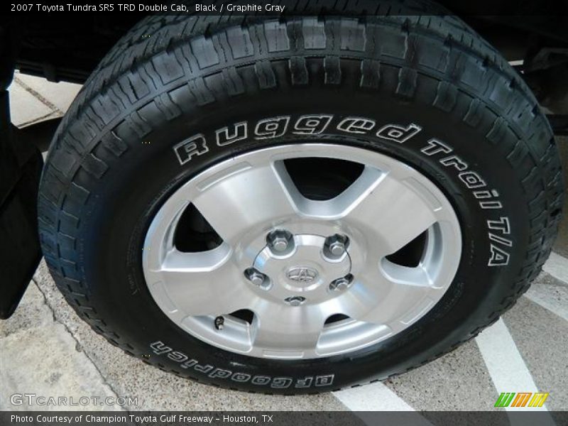 Black / Graphite Gray 2007 Toyota Tundra SR5 TRD Double Cab