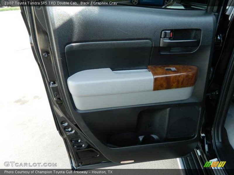 Black / Graphite Gray 2007 Toyota Tundra SR5 TRD Double Cab
