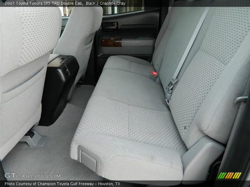 Black / Graphite Gray 2007 Toyota Tundra SR5 TRD Double Cab