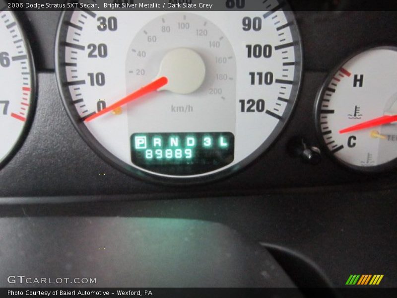 Bright Silver Metallic / Dark Slate Grey 2006 Dodge Stratus SXT Sedan