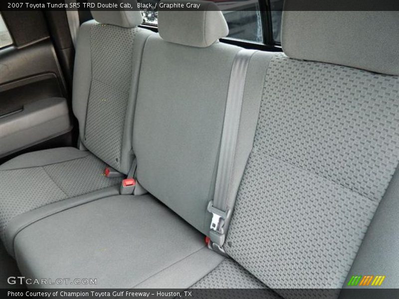Black / Graphite Gray 2007 Toyota Tundra SR5 TRD Double Cab
