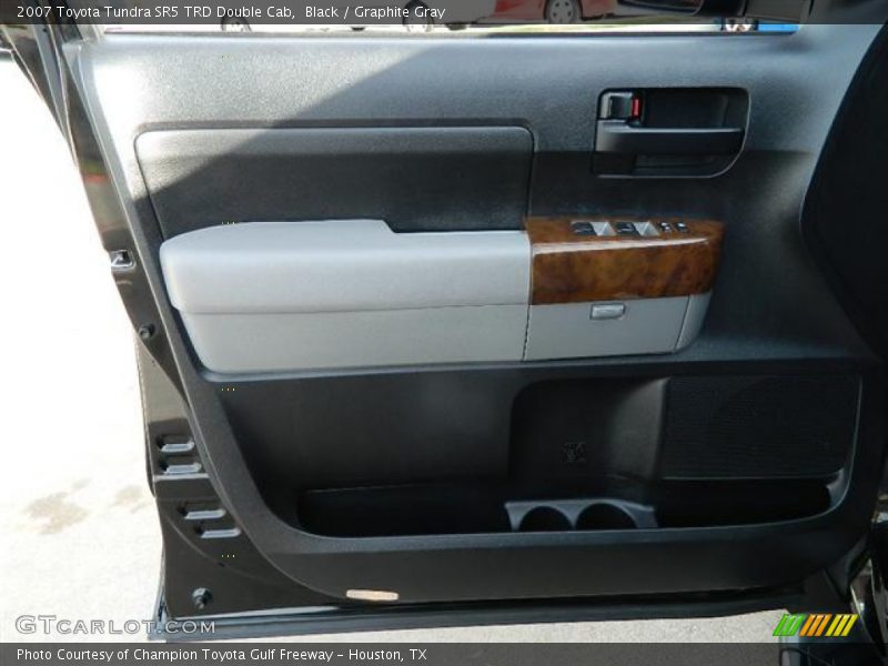 Black / Graphite Gray 2007 Toyota Tundra SR5 TRD Double Cab