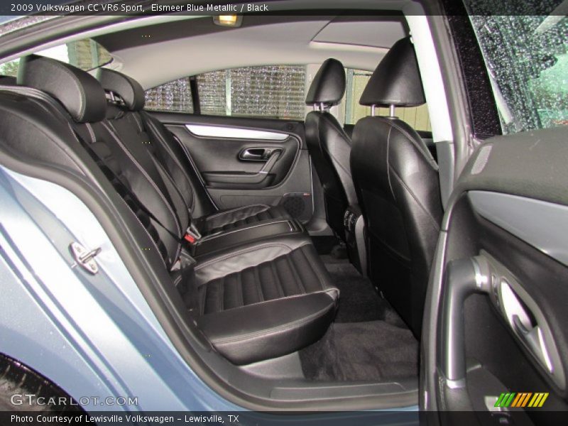 Eismeer Blue Metallic / Black 2009 Volkswagen CC VR6 Sport