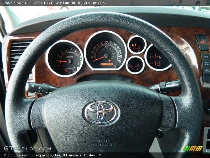 Black / Graphite Gray 2007 Toyota Tundra SR5 TRD Double Cab