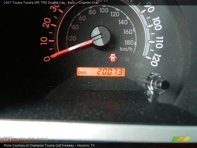 Black / Graphite Gray 2007 Toyota Tundra SR5 TRD Double Cab