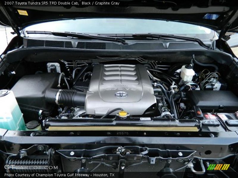 Black / Graphite Gray 2007 Toyota Tundra SR5 TRD Double Cab