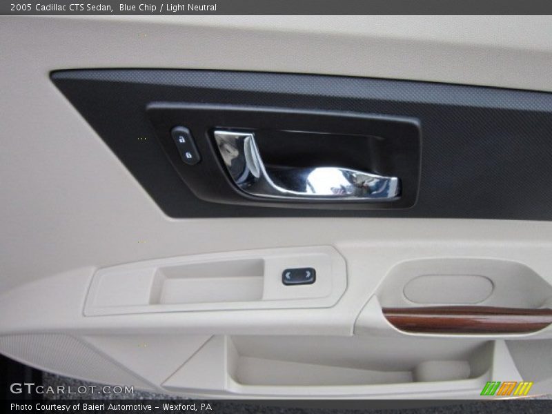 Blue Chip / Light Neutral 2005 Cadillac CTS Sedan