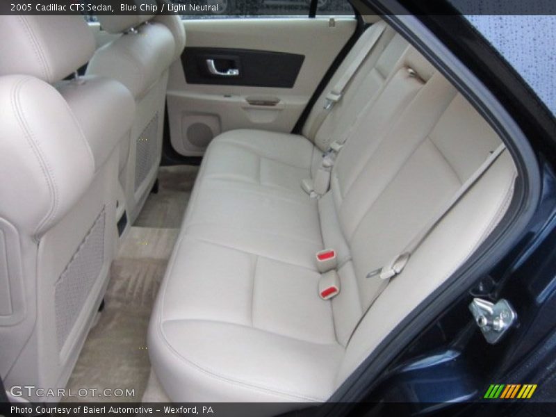 Blue Chip / Light Neutral 2005 Cadillac CTS Sedan