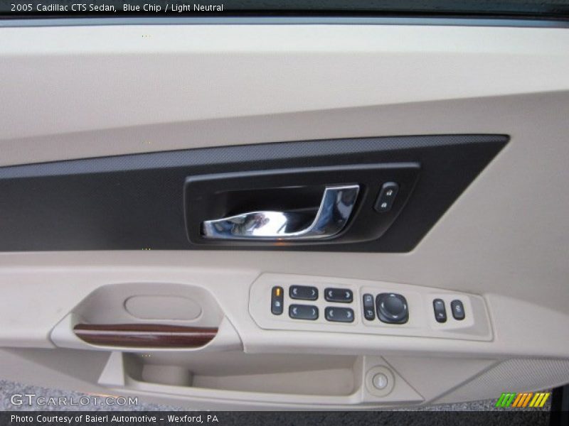 Blue Chip / Light Neutral 2005 Cadillac CTS Sedan