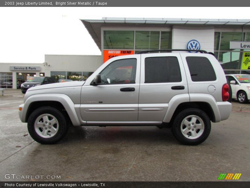 Bright Silver Metallic / Taupe 2003 Jeep Liberty Limited