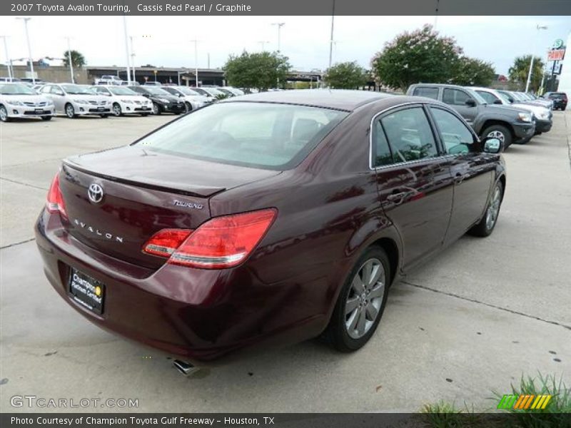 Cassis Red Pearl / Graphite 2007 Toyota Avalon Touring